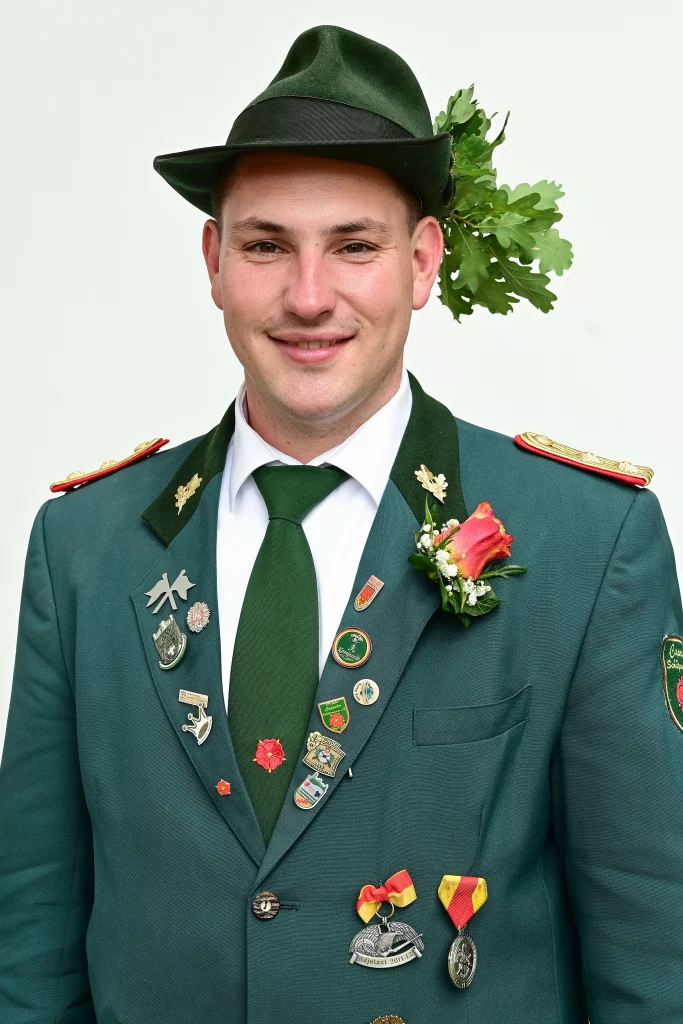 Kompanieführer der 3. Kompanie des Cappeler Schützenvereins