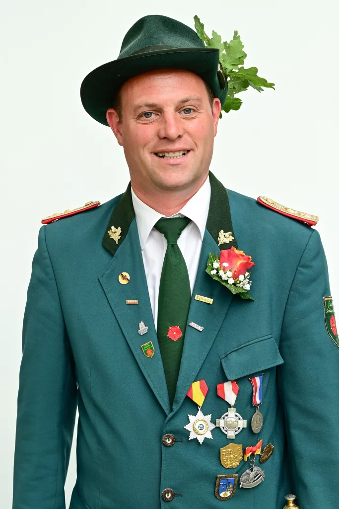 Kompanieführer der 1. Kompanie des Cappeler Schützenvereins