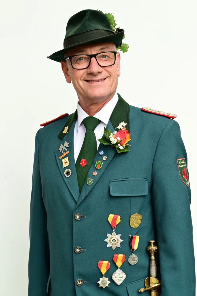 Fahnenkommandeur des Cappeler Schützenvereins