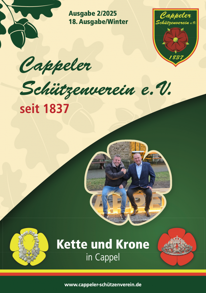 Kette und Krone des Cappeler Schützenvereins